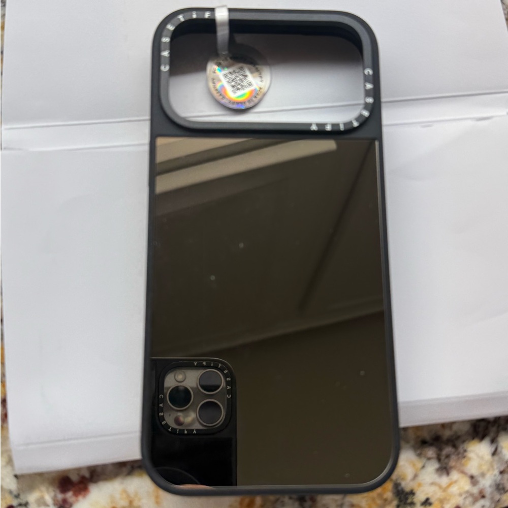 Casetify Black Mirror Phone Case 17 pro max
